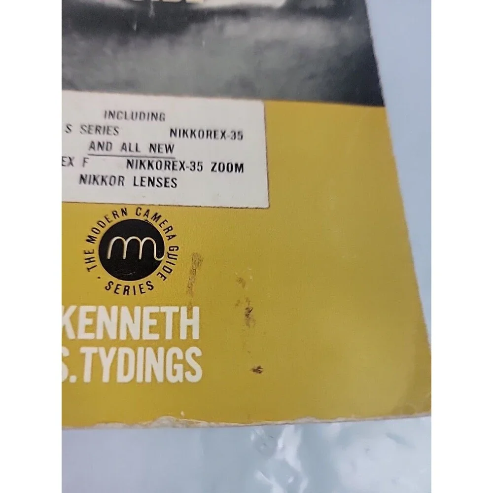 Vintage 1962 Nikon F Eye Level Reflex Guide Kenneth Tyding First Printing Camera
